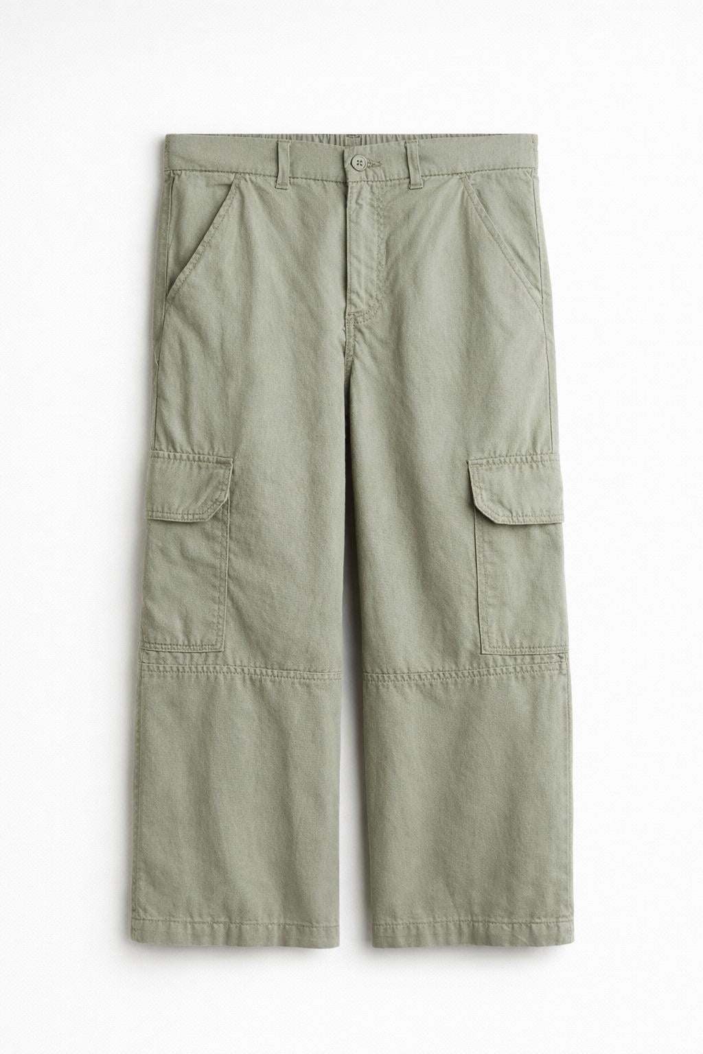 Брюки H&M 140 см Хаки (1240649) Брюки H&M 140 см Хаки (1240649)