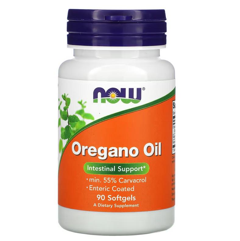 Натуральная добавка Now Foods Oregano Oil 90 капсул Натуральная добавка Now Foods Oregano Oil 90 капсул