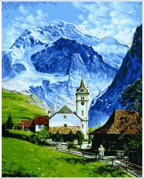 Картина по номерам Brushme Гриндельвальд 40х50 см GX9861