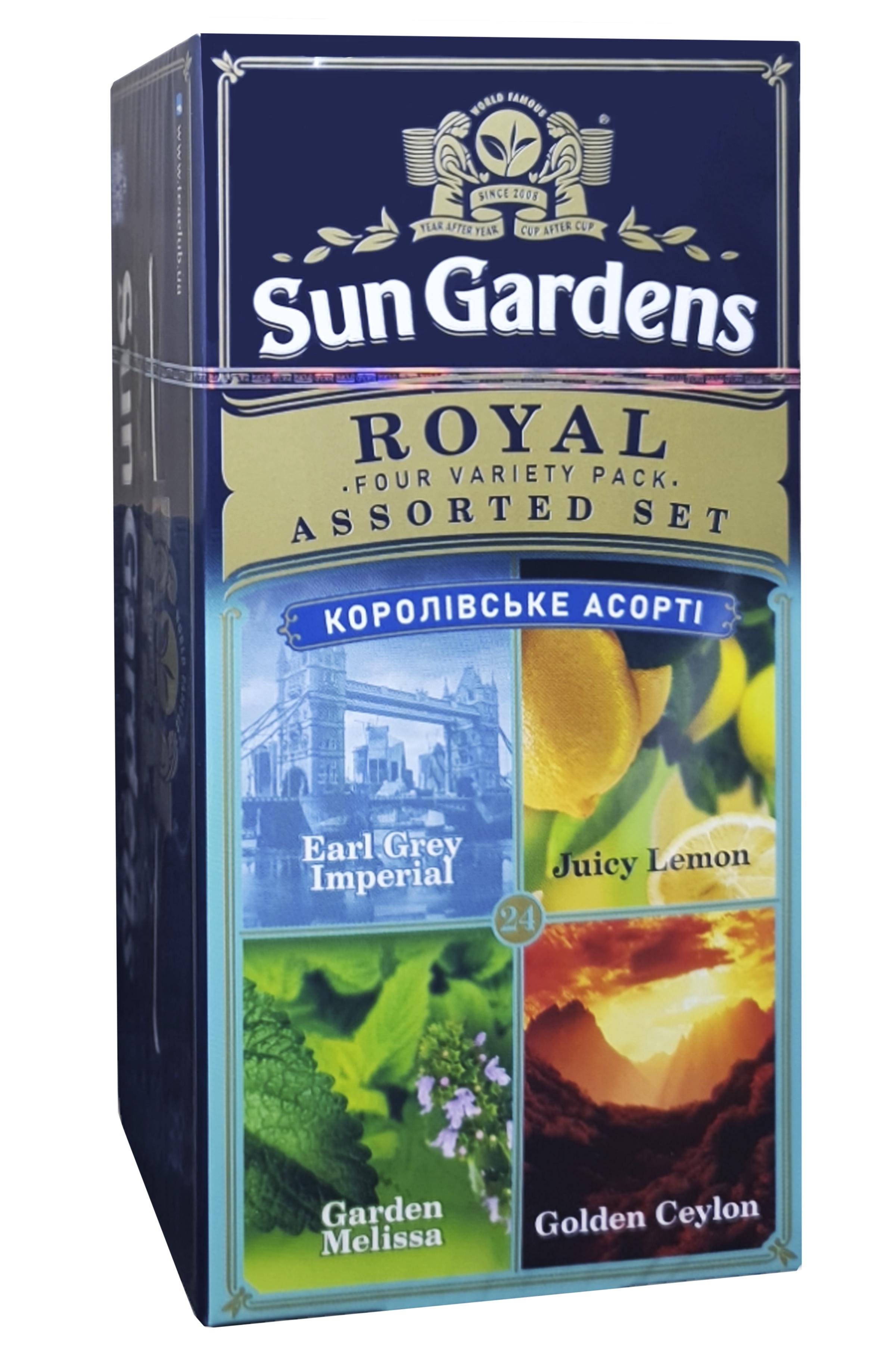 Чай Sun Gardens Ассорти Royal 24 пакетика (58382)