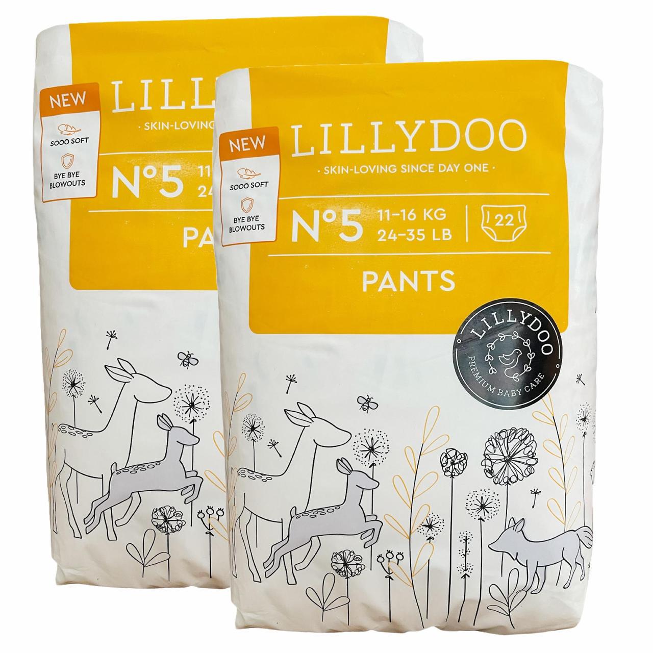 Підгузки-трусики Lillydoo 5 11-16 кг 44 шт. (2686046372) Підгузки-трусики Lillydoo 5 11-16 кг 44 шт. (2686046372)