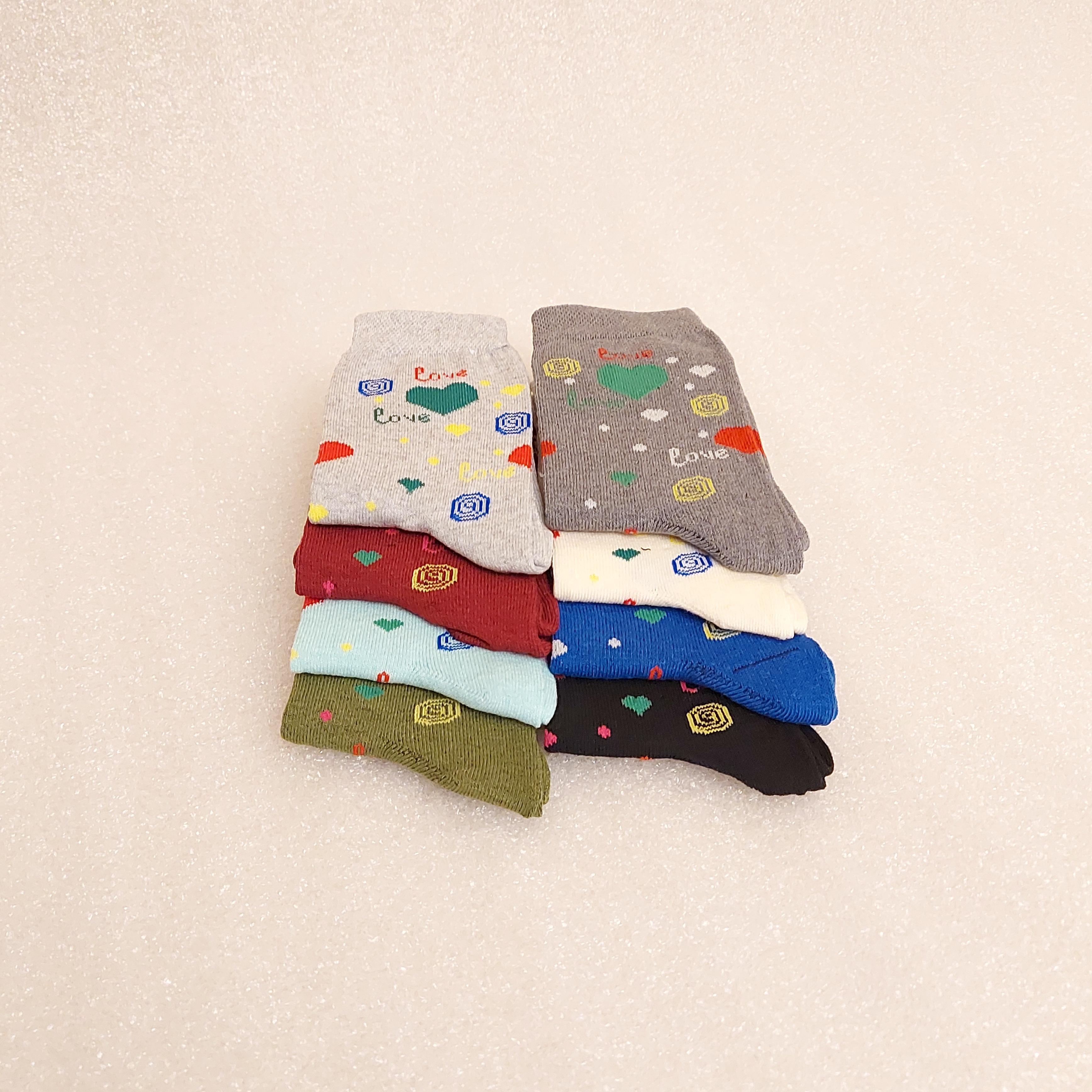 Набір шкарпетки жіночі демісезонні Житомир Love 12 пар р. 38 Різнокольорові (0498) - фото 3 Набір шкарпетки жіночі демісезонні Житомир Love 12 пар р. 38 Різнокольорові (0498) - фото 3