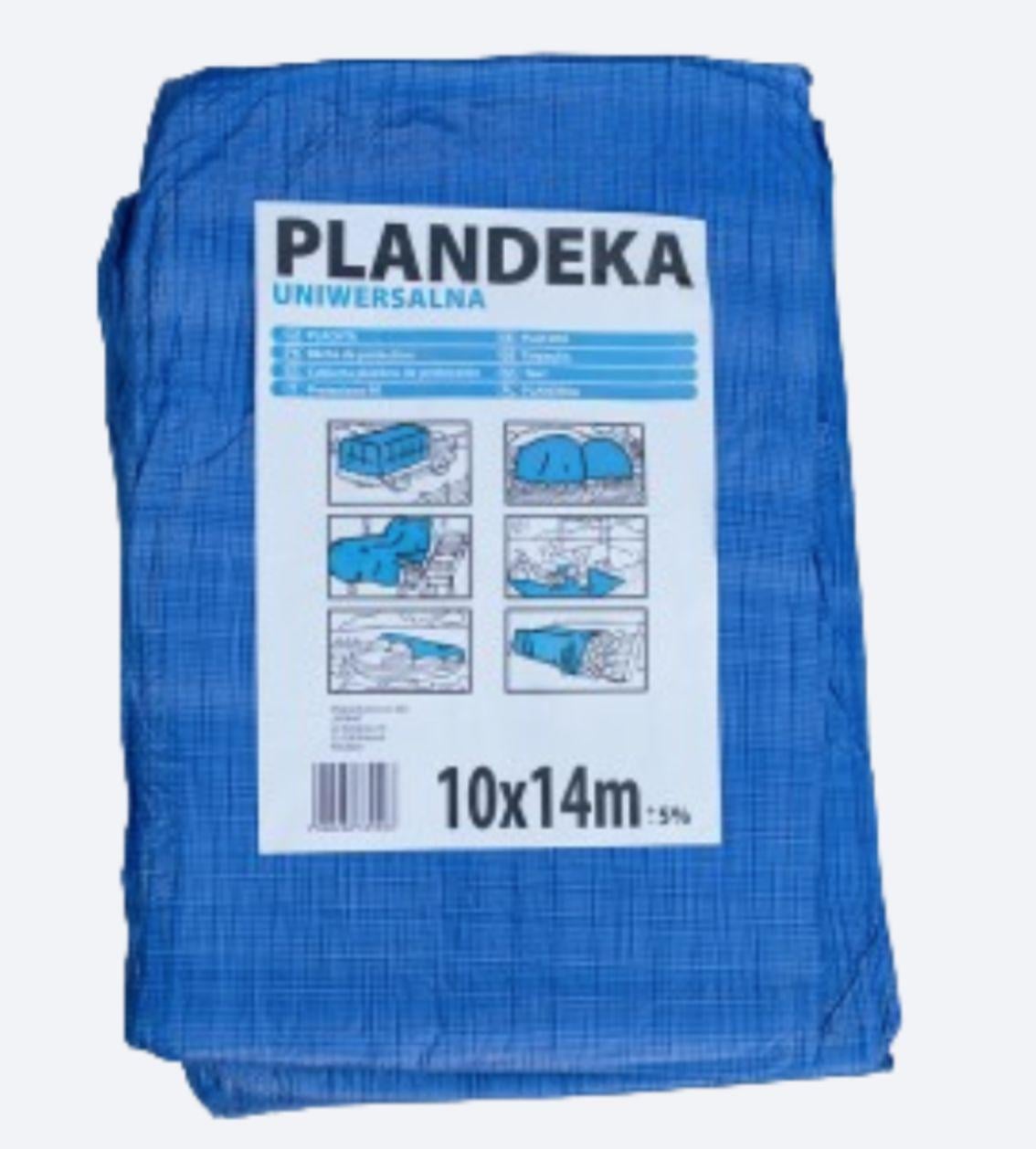 Тент захисний Wimar Plandeka тарпауліновий 10х14 м 60 г/м² (27772556)