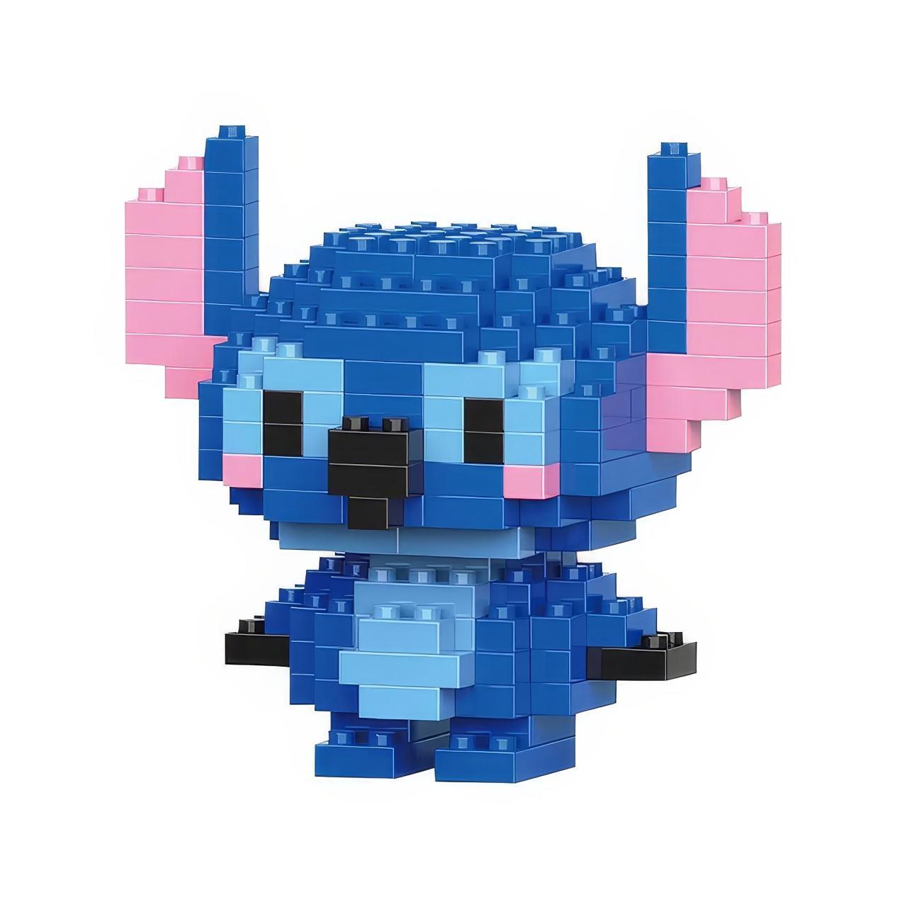 Конструктор Micro Diamonds Blocks Bricks Стич из мультфильма Лило и Стич 161 дет.