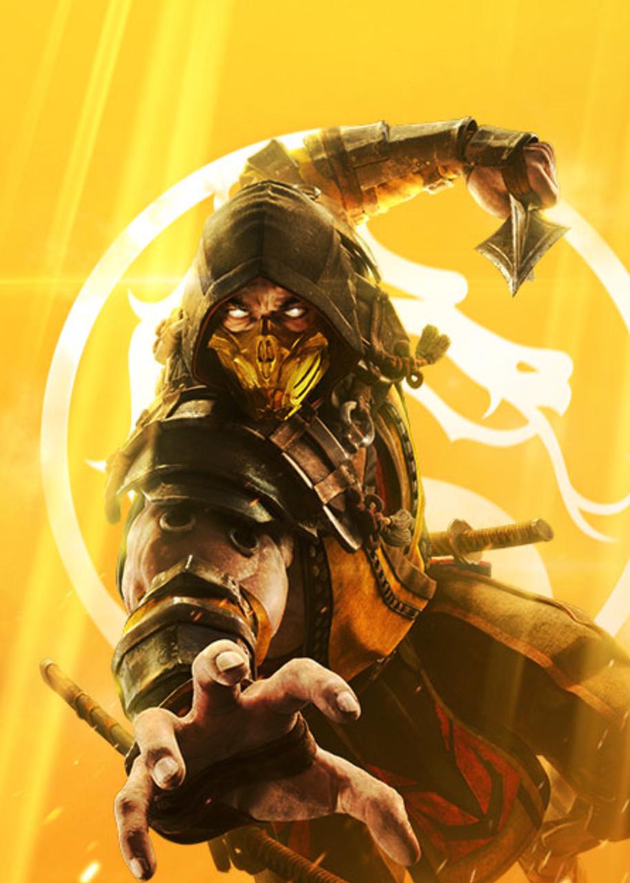 Картина постер Gee! Mortal Kombat Мортал Комбат Скорпіон 40х60 см MK.09.012