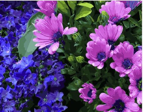 Картина по номерам Brushme Сиреневые хризантемы (GX25350) Картина по номерам Brushme Сиреневые хризантемы (GX25350)