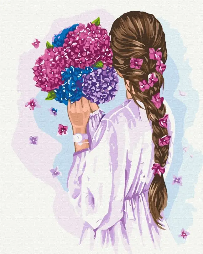 Картина по номерам Brushme Сиреневый аксессуар 40x50 см (BSM-B53279) Картина по номерам Brushme Сиреневый аксессуар 40x50 см (BSM-B53279)