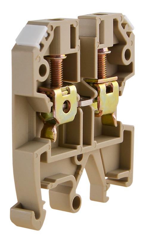 Клема гвинтова набірна АСКО-Укрем JXB 4/35 32А 4 мм2 х 40х6х46 мм Жовтий (A0130010013) - фото 3 Клема гвинтова набірна АСКО-Укрем JXB 4/35 32А 4 мм2 х 40х6х46 мм Жовтий (A0130010013) - фото 3