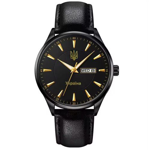Наручний годинник Skmei Ukraine 57022075BKBKGD Black/Black/Gold (2280745239)