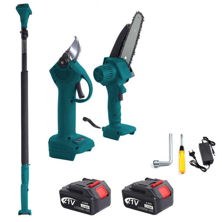 Набор для сада 3в1 секатор/пила/высоторез аккумуляторный (DT-7)