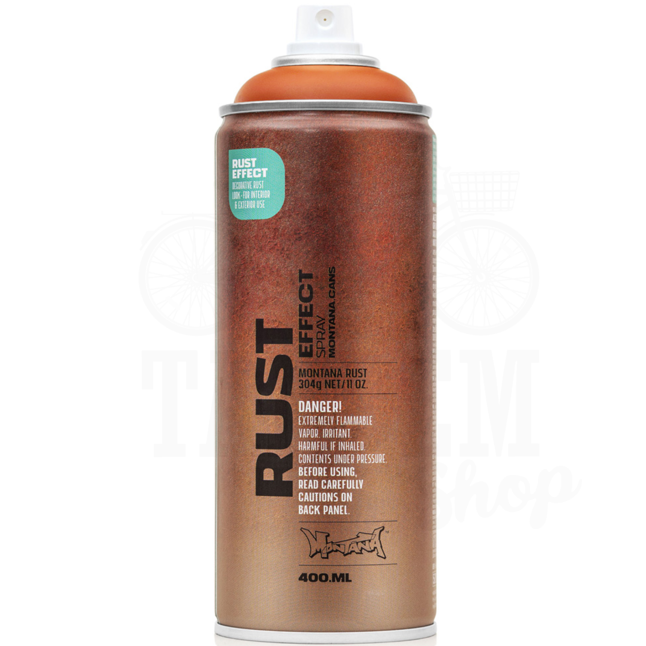 Аэрозольная краска эмаль c эффектом ржавчины Montana Rust 400 мл ER8000 Orange Brown
