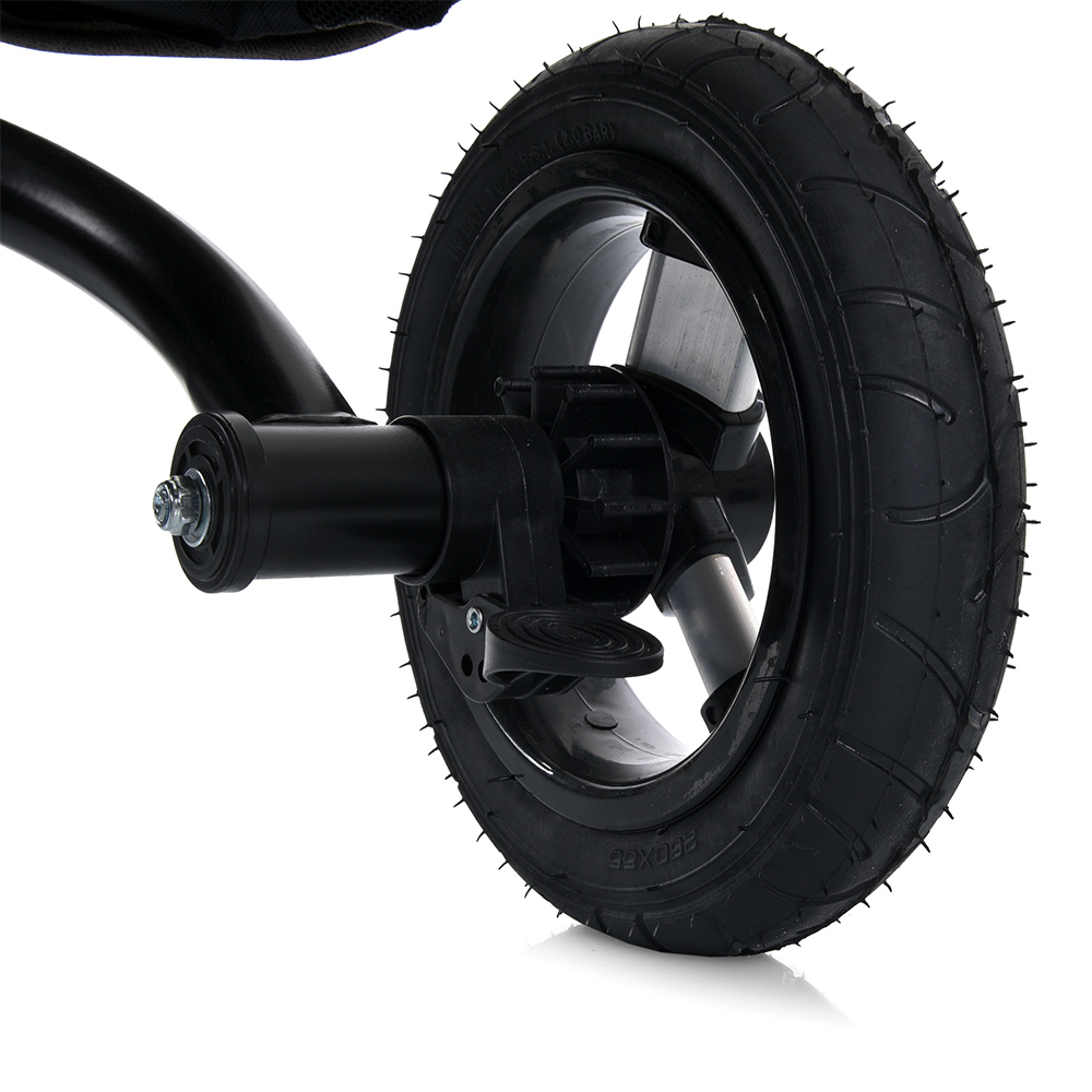 Велосипед триколісний Turbo Trike MT 1006-1 з батьківською ручкою Чорний - фото 5 Велосипед триколісний Turbo Trike MT 1006-1 з батьківською ручкою Чорний - фото 5