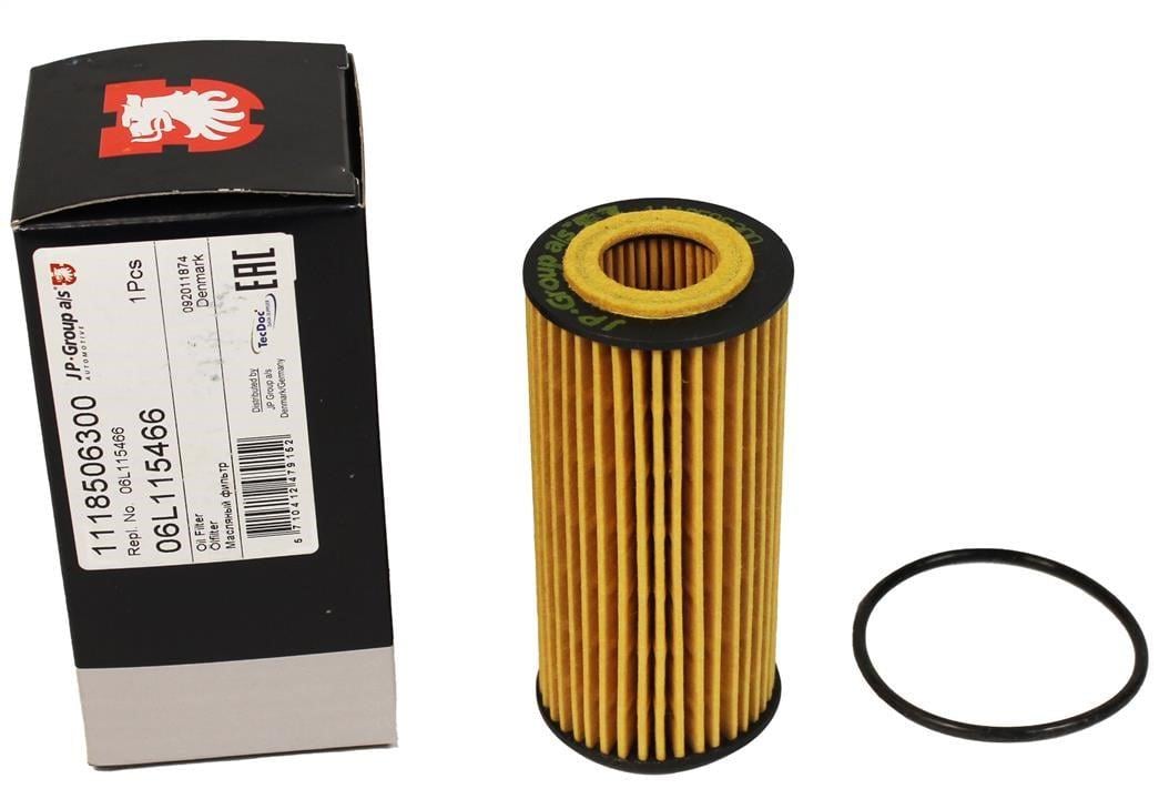 Фільтр масляний JP Group VW Passat з 15 р.в. 1.8TSI 2.0TSI 1118506300