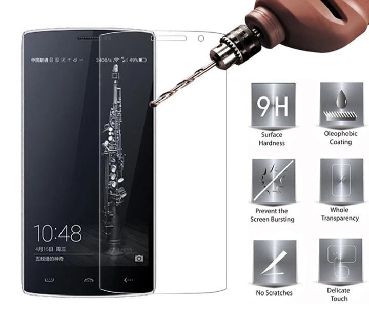 Загартоване захисне скло на Homtom HT7 Pro