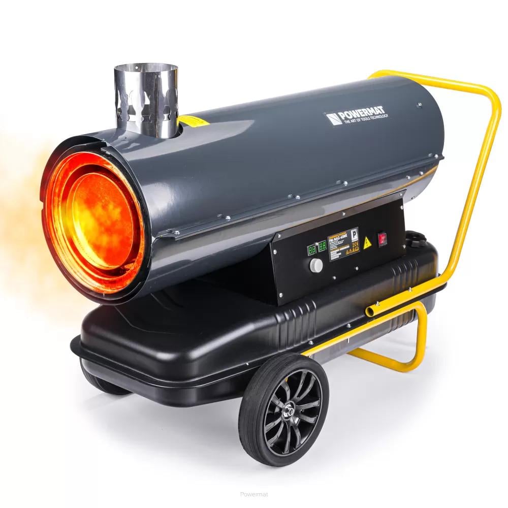 Теплова гармата дизельна Powermat PM-NAG-65MK 2770543855 для теплиць та гаражів 65 кВт