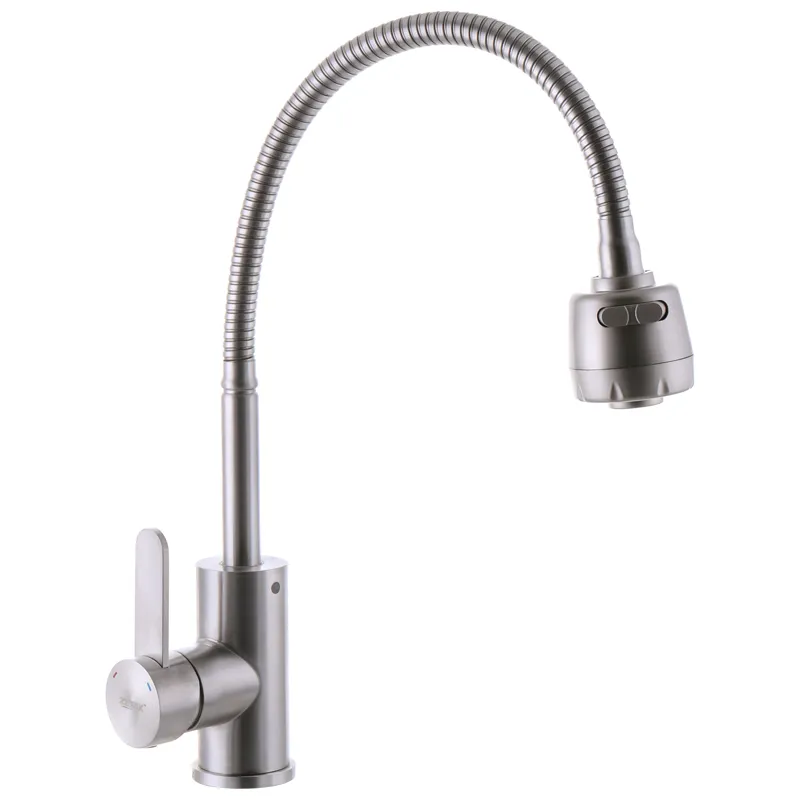Смеситель для кухни Zerix LUM-011 с рефл.изливом (ZX3128)