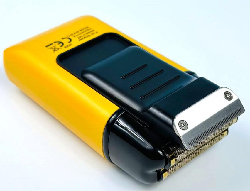 Шейвер беспроводной VGR V‑357 с триммером для бороды и усов Желтый (2390000030) - фото 5 Шейвер беспроводной VGR V‑357 с триммером для бороды и усов Желтый (2390000030) - фото 5