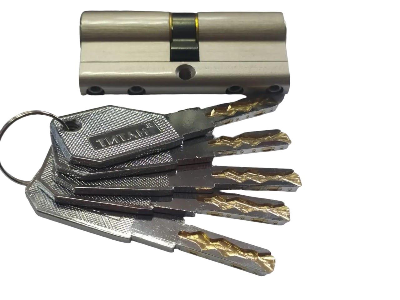 Цилиндровый механизм для замка Титан 3D серия M 70 SN - фото 2 Цилиндровый механизм для замка Титан 3D серия M 70 SN - фото 2