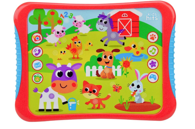 Інтерактивний планшет Kids Hits Моя супер ферма назви тварин/звуки/вірши/мелодії/гра (KH01/004)