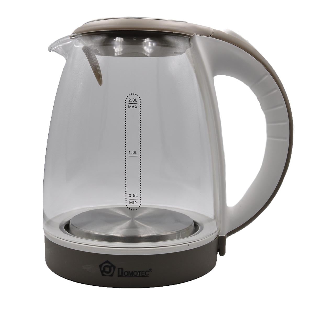 Электрочайник Domotec MS-8113 2200 Вт 2 л Коричневый (9012)