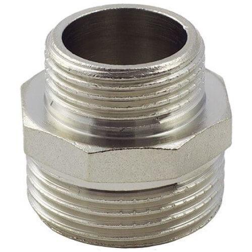 Ниппель переходящий FADO Srl FITT NICKEL 1/2"x3/8" РЗ-РЗ латунь (N13)