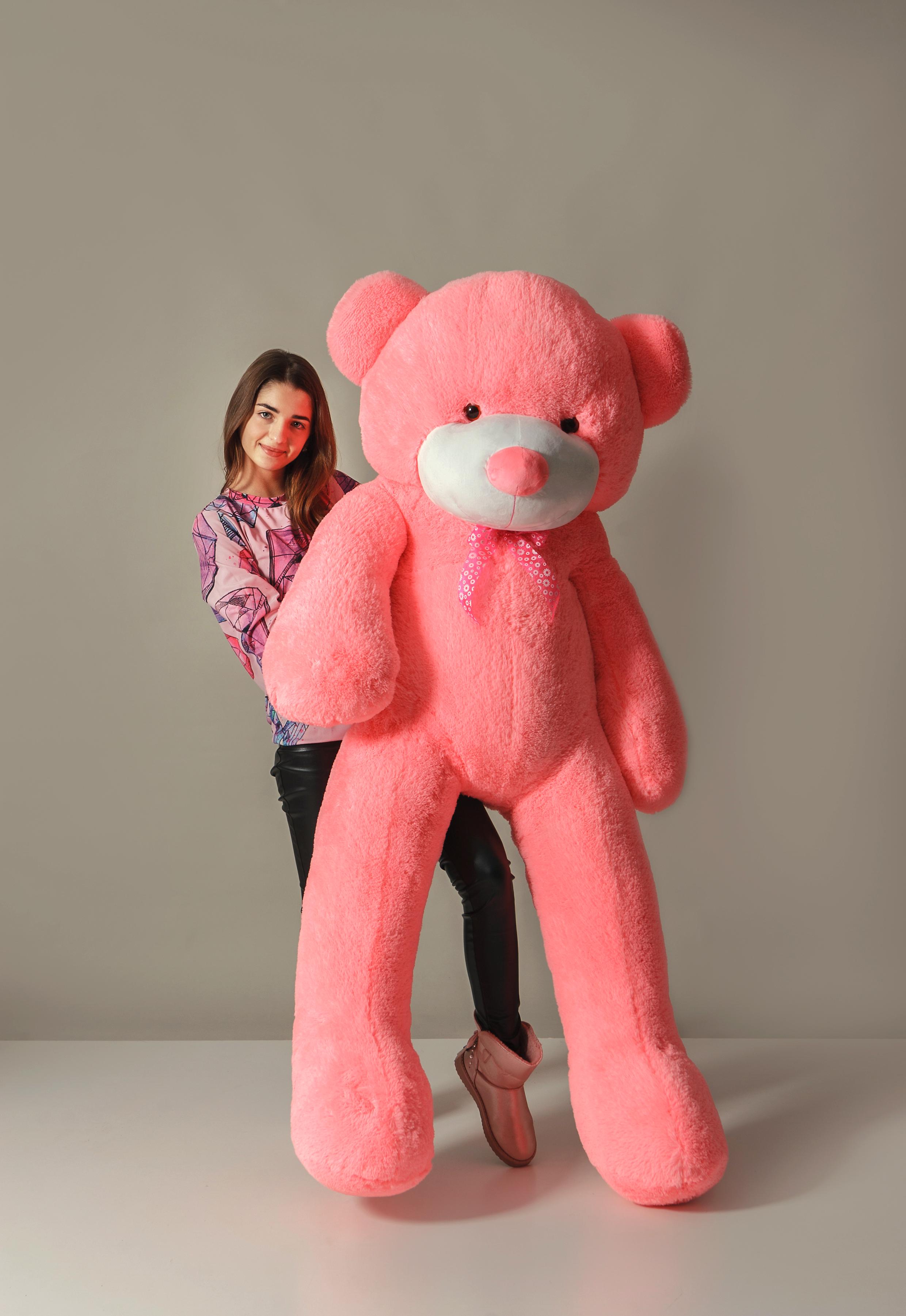 Ведмідь плюшевий HappyDays Рафаель 2 м Рожевий (Raf20008) Ведмідь плюшевий HappyDays Рафаель 2 м Рожевий (Raf20008)