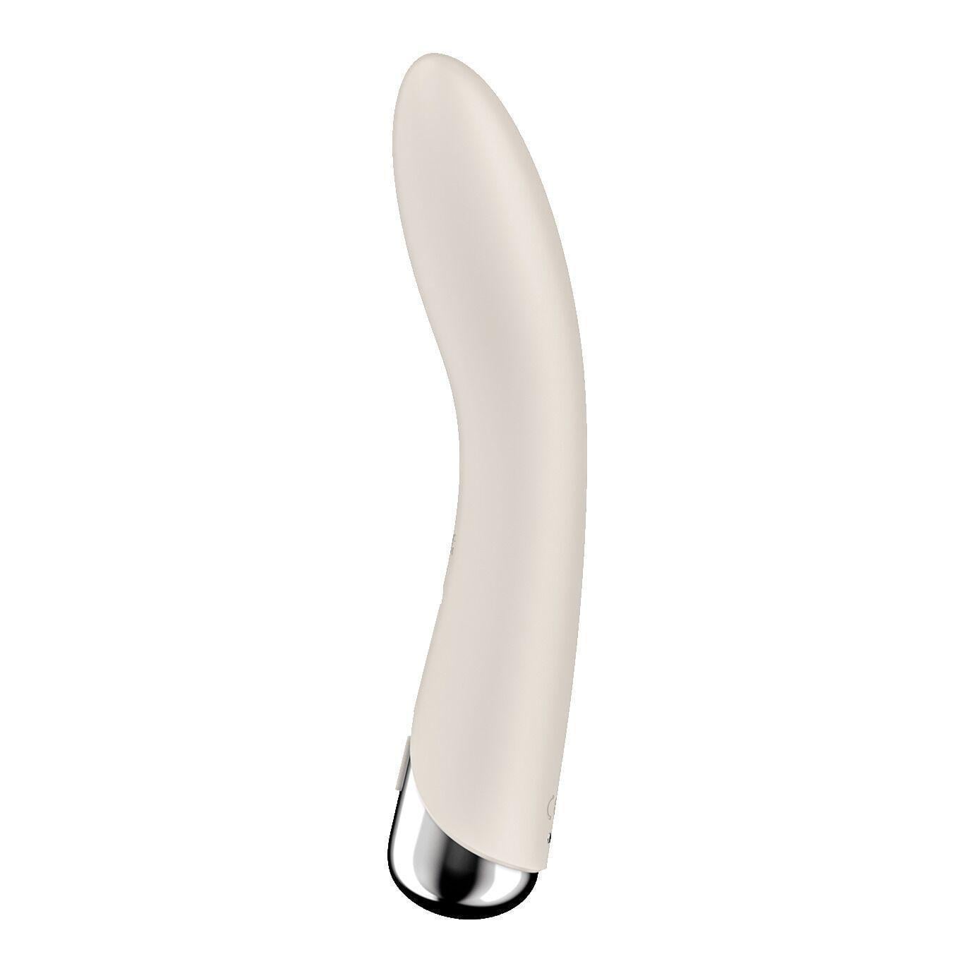 Вибратор точки G с вращением Satisfyer Spinning Vibe 1 Beige/2 мотора (SX0560)