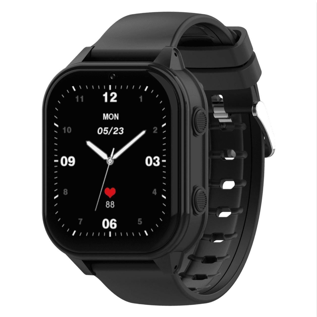 Смарт-часы детские Wonlex KT19 PRO Max с видеозвонком GPS WI-FI и SIM-картой Black (19131)