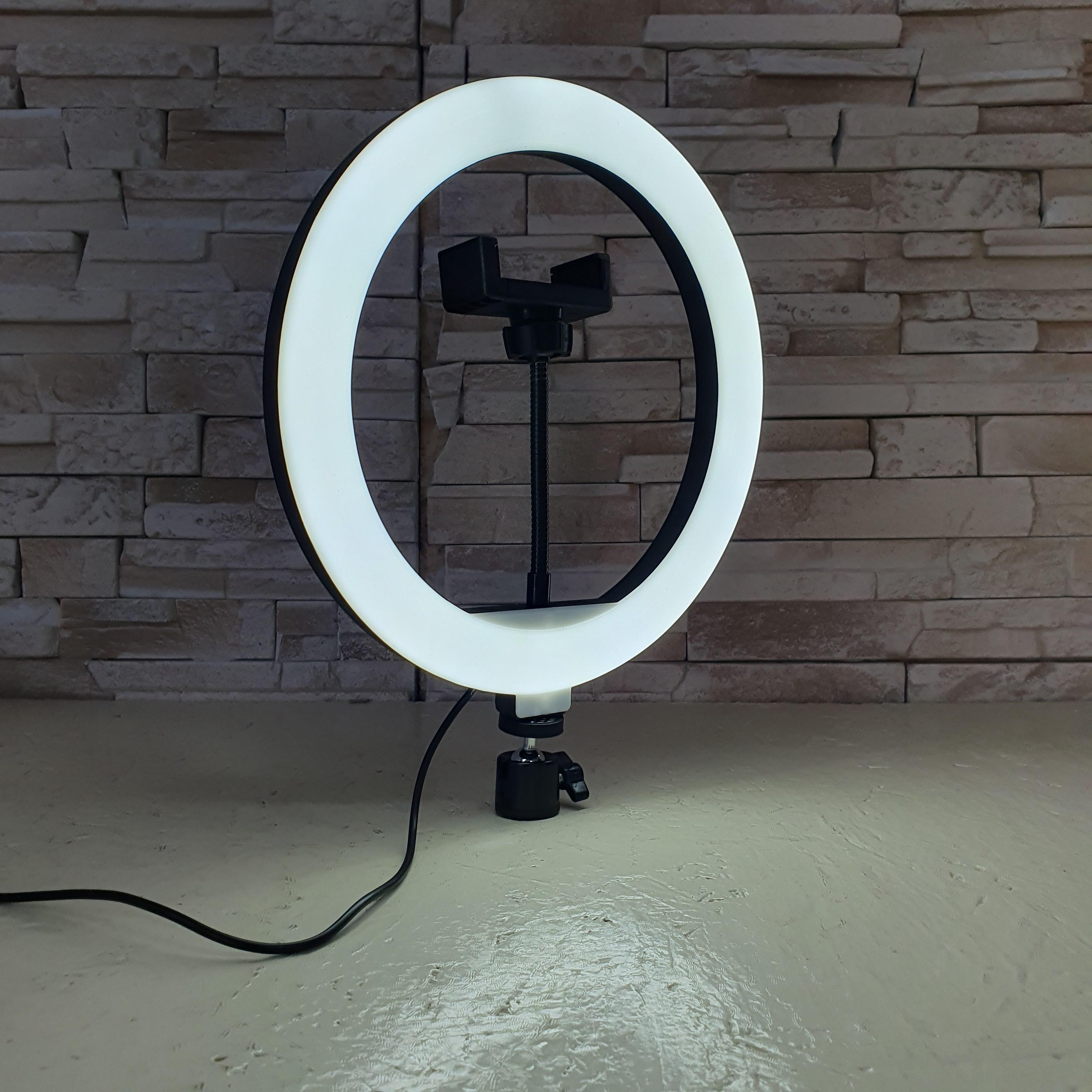 Кольцевая лампа Ring Fill Light QX-260T LED USB 5V со штативом 26 см (LRFL-26T) - фото 6 Кольцевая лампа Ring Fill Light QX-260T LED USB 5V со штативом 26 см (LRFL-26T) - фото 6