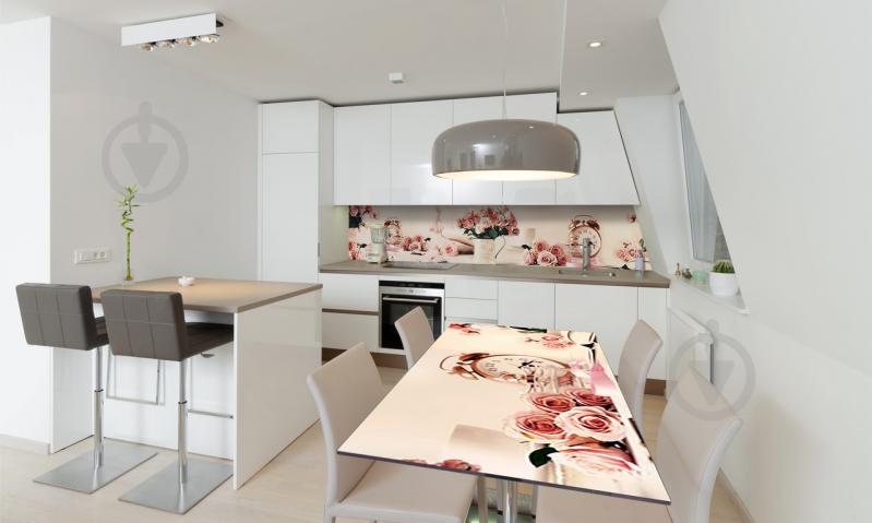 Наклейка виниловая на стол Zatarga «Розовое утро» 600х1200 мм Z180462st