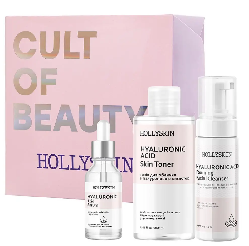 Набір для догляду за обличчям HOLLYSKIN Hyaluronic Acid Basic Care (2007272510) Набір для догляду за обличчям HOLLYSKIN Hyaluronic Acid Basic Care (2007272510)
