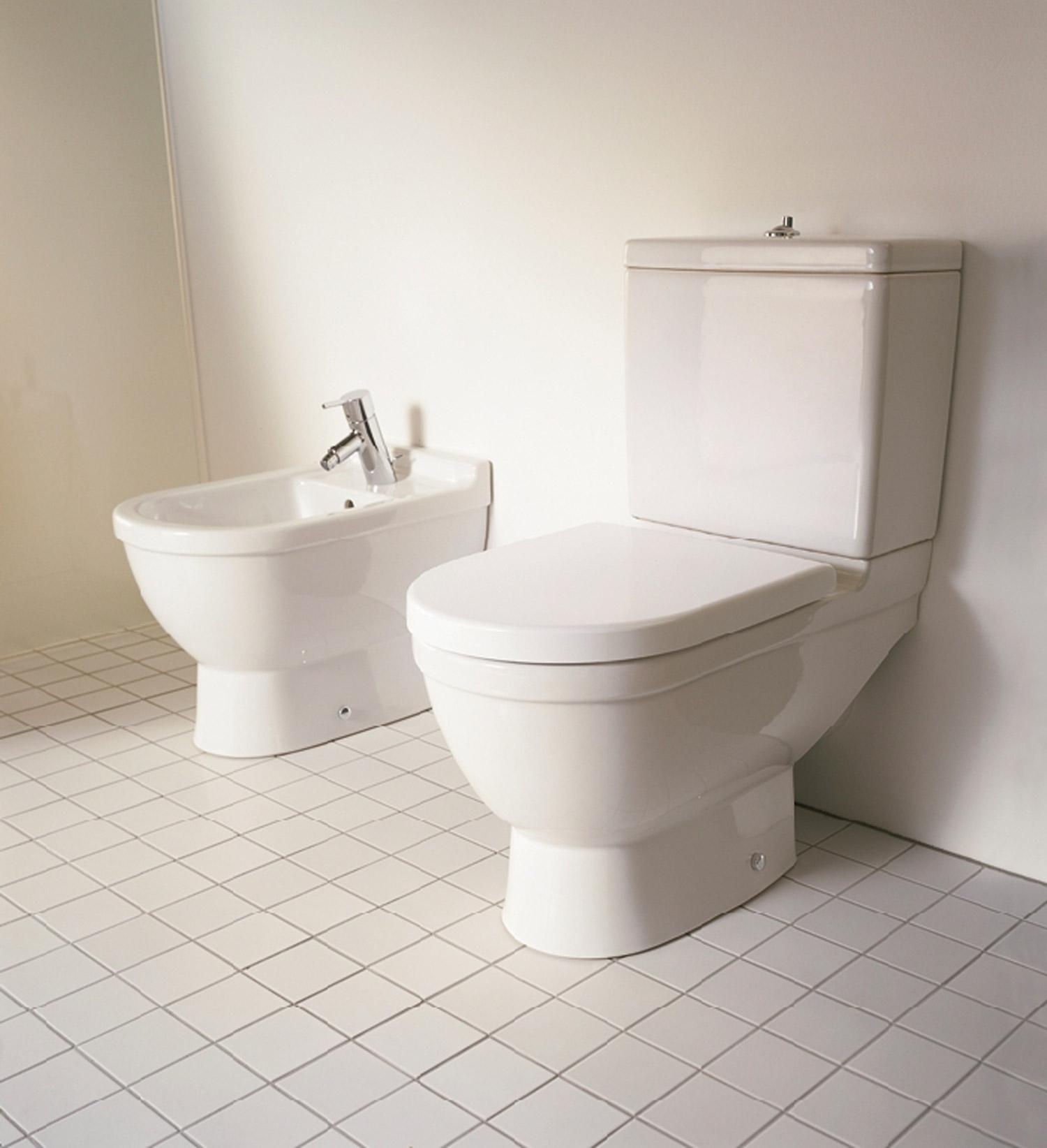 Унитаз-компакт напольный DURAVIT Starck3 0126090000 без бачка без сиденья (113102) - фото 3