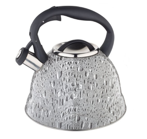 Чайник зі свистком для індукційних плит Edenberg EB-1990 з нержавіючої сталі 3 л Сірий (2530556736) - фото 1 Чайник зі свистком для індукційних плит Edenberg EB-1990 з нержавіючої сталі 3 л Сірий (2530556736) - фото 1