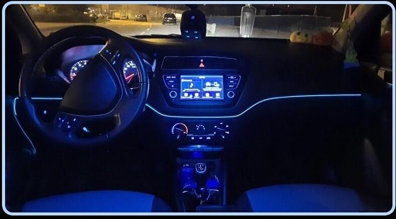 Підсвітка салону авто USB 5 м Синій (91) - фото 3 Підсвітка салону авто USB 5 м Синій (91) - фото 3