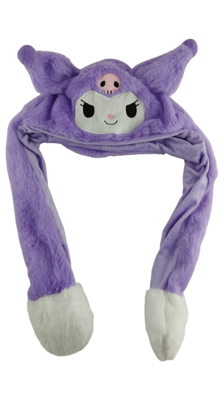 Шапка с ушками аниме Куроми Фиолетовый (000023) Шапка с ушками аниме Куроми Фиолетовый (000023)