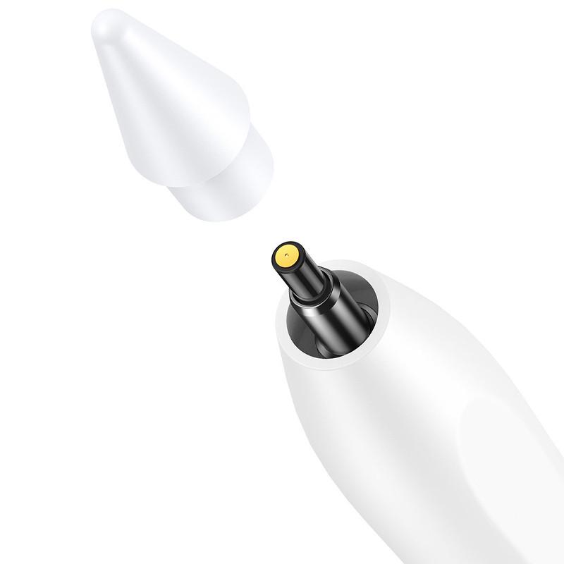 Стилус BASEUS Smooth Writing with LED Indicators Active Version White (SXBC000202) - фото 4