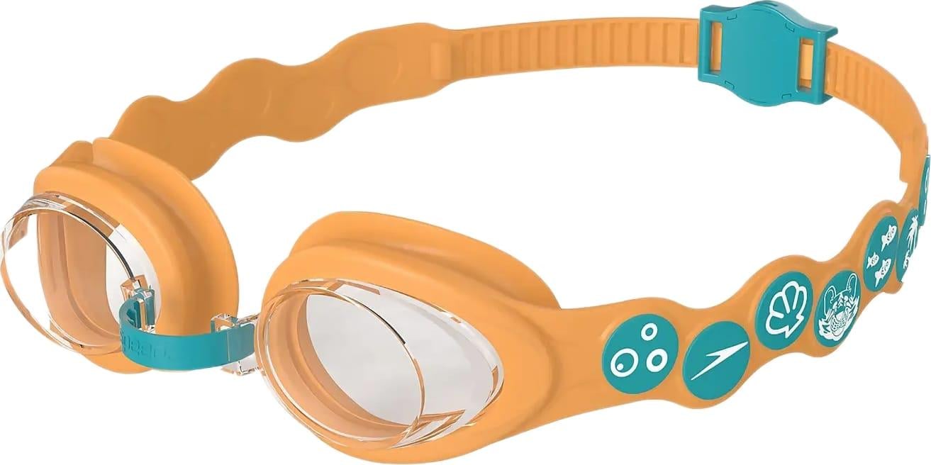 Очки для плавания Speedo SEA SQUnder ArmourD SPOT GOG One Size Оранжевый/Бирюзовый (38100389)