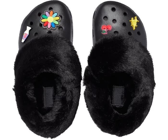 Сабо Crocs Classic Mammoth Charm р. W10/EUR 40-41 Black (8914022) - фото 2