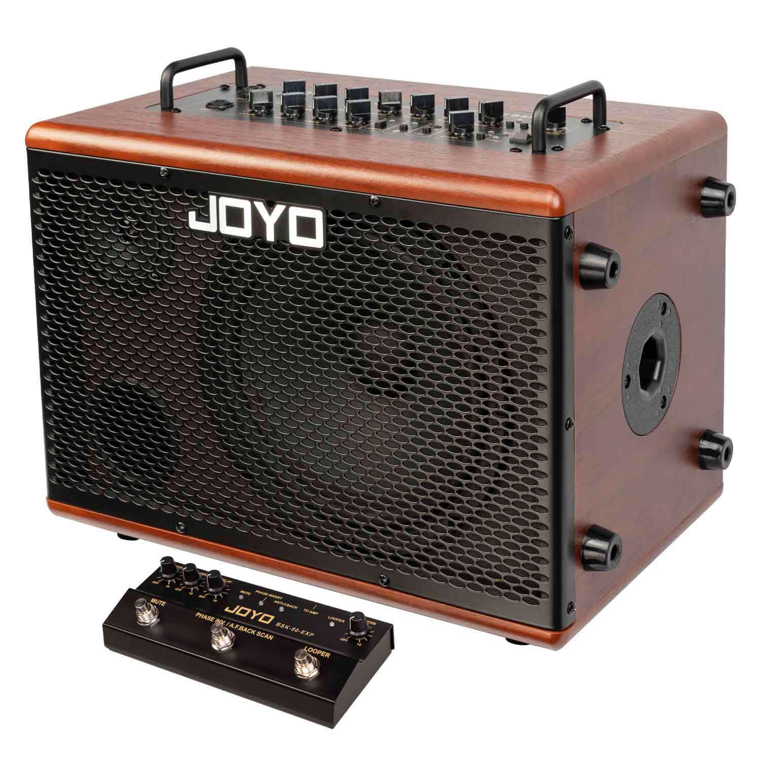 Комбопідсилювач для акустичної гітари Joyo BSK-80 80W 1x10" 1x3" (128304) - фото 3