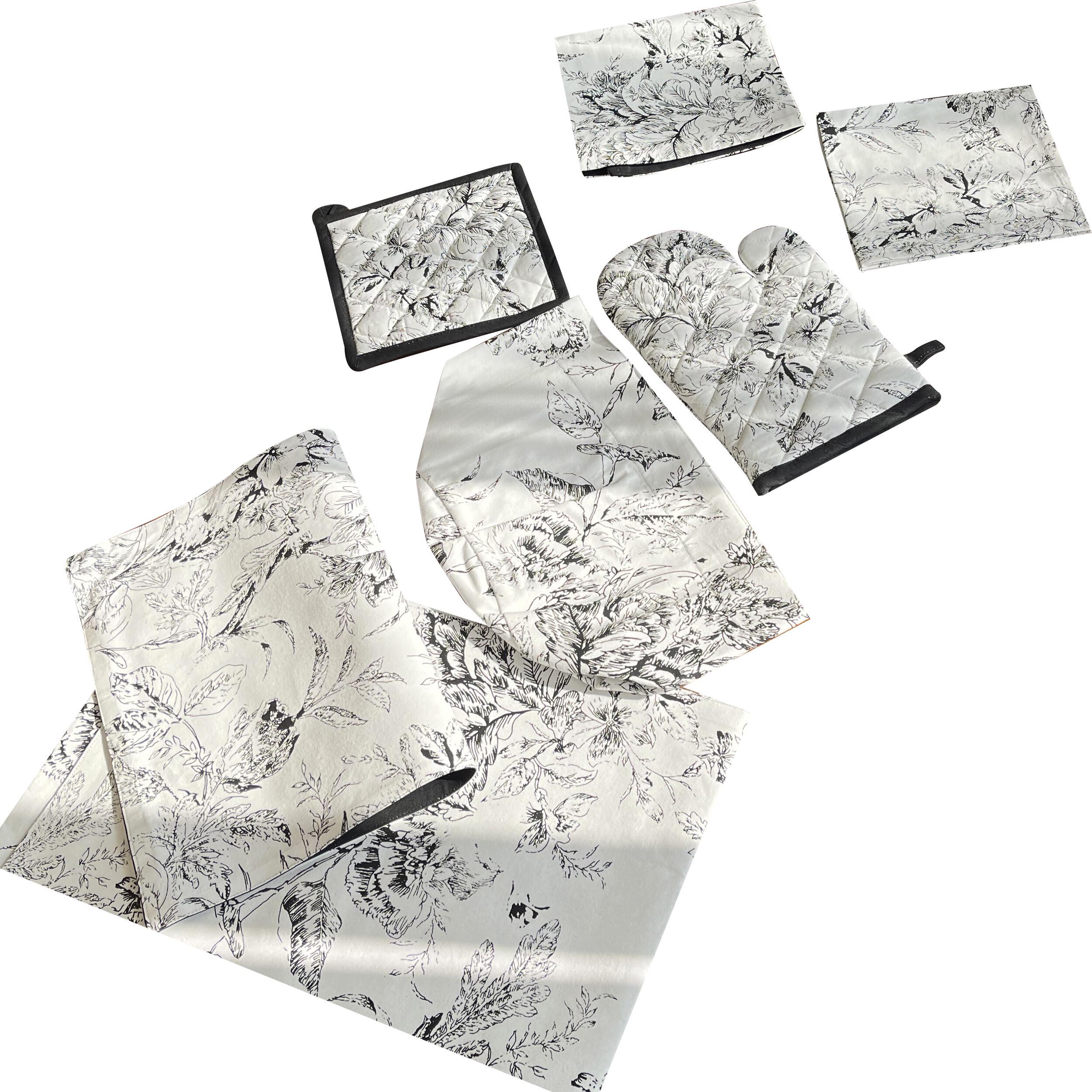 Набор кухонный: перчатка/прихватка/полотенце/ранер Silk Route a-2118 Набор кухонный: перчатка/прихватка/полотенце/ранер Silk Route a-2118