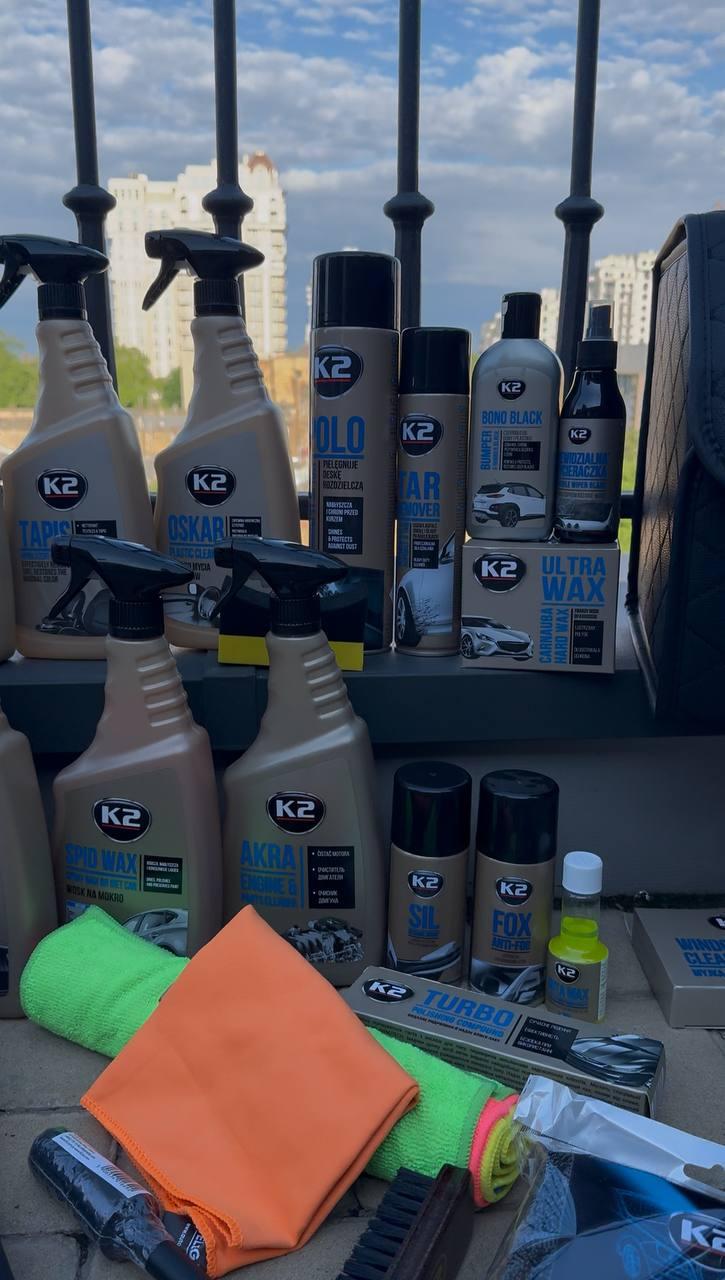 Набор для ухода за авто с органайзером - фото 2 Набор для ухода за авто с органайзером - фото 2