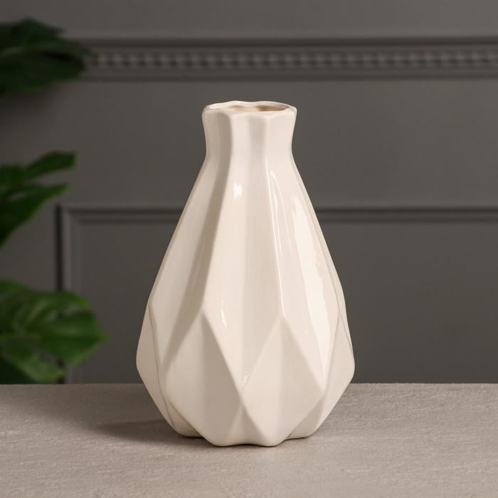 Ваза керамическая BonaDi Оригами1 22 см (100374)