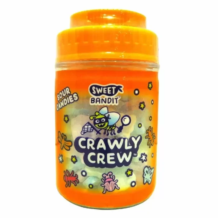 Конфеты кислые Sweet Bandit Crawly Crew Sour Candies 70 г Апельсин (1715669399)