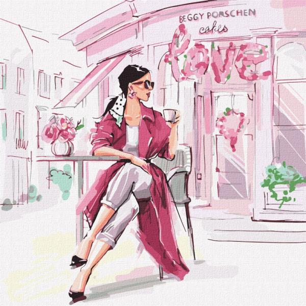 Картина по номерам Идейка Стиль мегаполиса 40х40 см в термопакете (KHO4822)