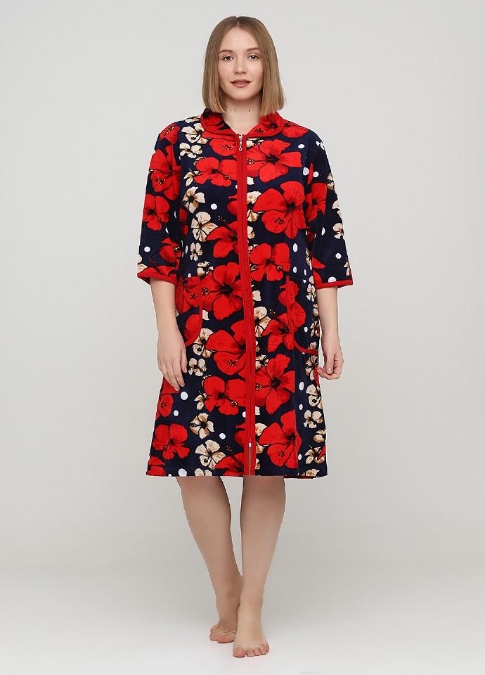 Домашний халат Romeo Life 5XL Красный (1125)