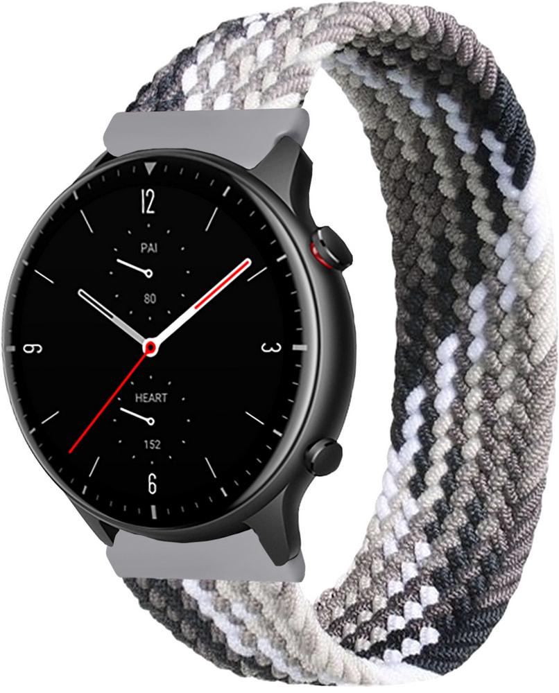 Ремешок Solo Loop Multi для Amazfit GTR 2 (135 мм) Black Silver (33745-03)