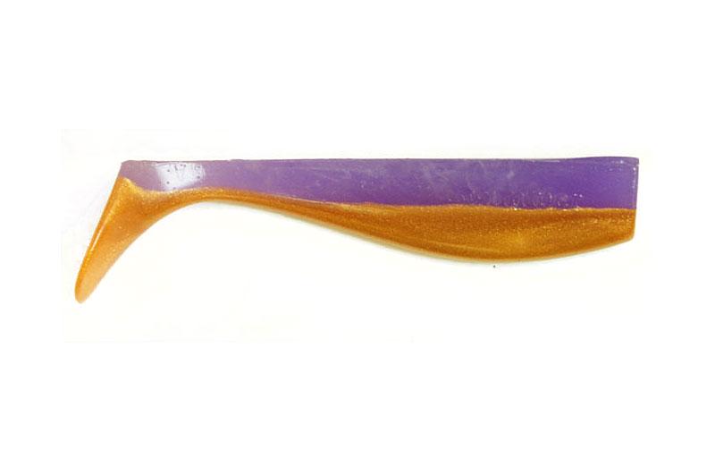 Силіконовий віброхвіст Fox Swimmer №047 8 см Purple/Gold (11684913)