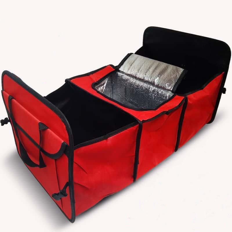 Сумка-органайзер в багажник Trunk organizer&Cooler Красный