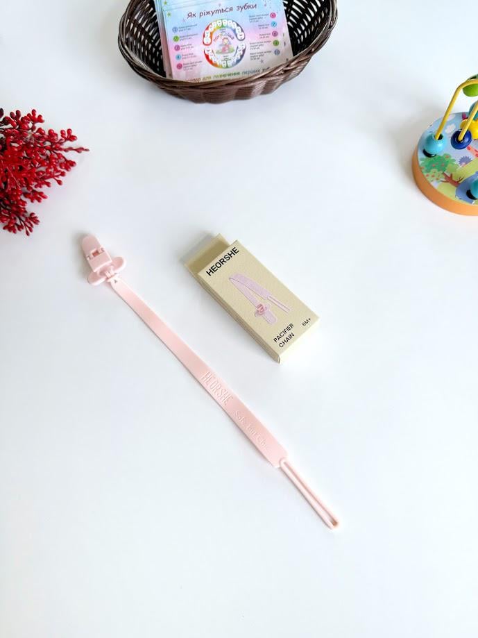 Держатель силиконовый HEORSHE Розовый (28056315)