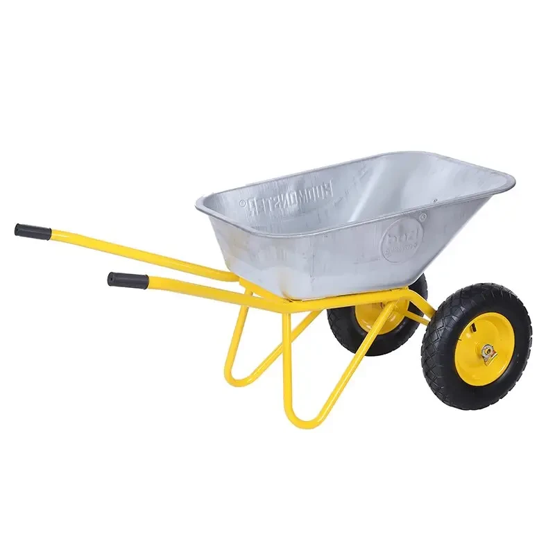 Тачка строительная BudMonster 2-колесная 85 л 180 кг (01-010/1) - фото 2